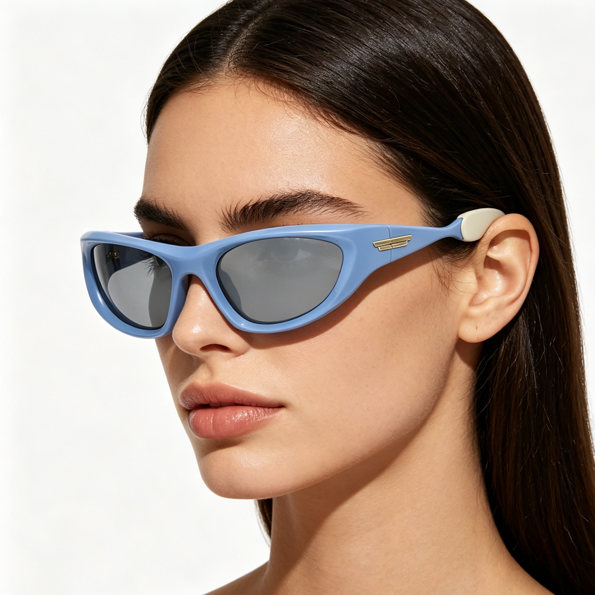 Polarized Sports Sunglasses: Men's Retro, Fashionable, and Colorful Cat-Eye Cycling Sunglasses for Women