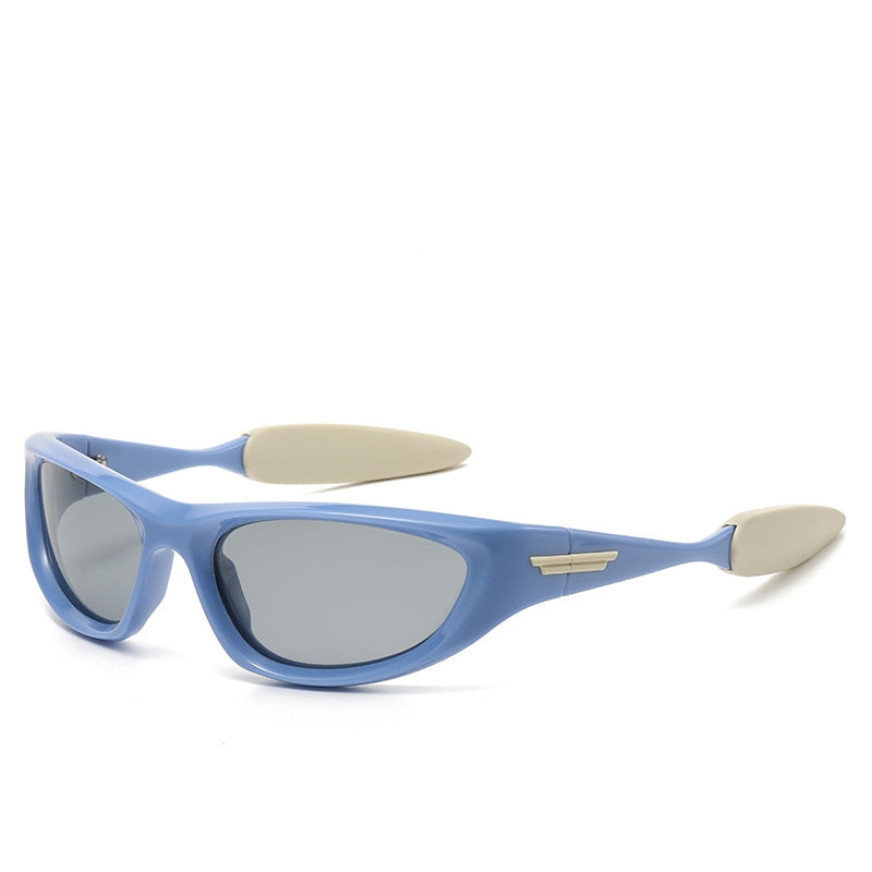 Polarized Sports Sunglasses: Men's Retro, Fashionable, and Colorful Cat-Eye Cycling Sunglasses for Women